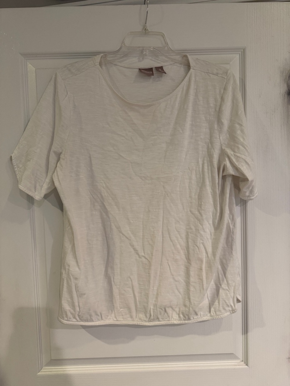 Chico's White Short Sleeve Tee